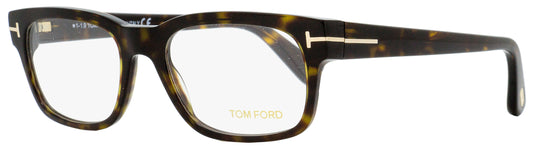 Tom Ford Rectangular Eyeglasses TF5432 052 Dark Havana 52mm FT5432