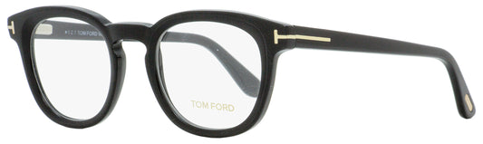 Tom Ford Oval Eyeglasses TF5469 002 Matte/Shiny Black 48mm FT5469