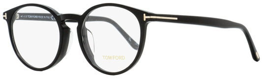 Tom Ford Alternative Fit Eyeglasses TF5524F 001 Shiny Black 52mm FT5524