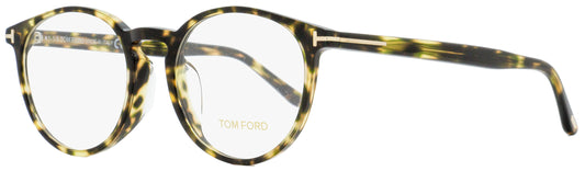 Tom Ford Alternative Fit Eyeglasses TF5524F 055 Vintage Havana 52mm FT5524