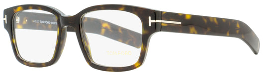 Tom Ford Rectangular Eyeglasses TF5527 052 Dark Havana 50mm FT5527