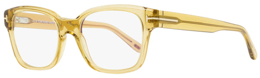 Tom Ford Rectangular Eyeglasses TF5535B 045 Transparent Champagne 54mm FT5535