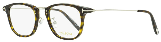 Tom Ford Alternative Fit Eyeglasses TF5562D 052 Dark Havana/Ruthenium 51mm 5562