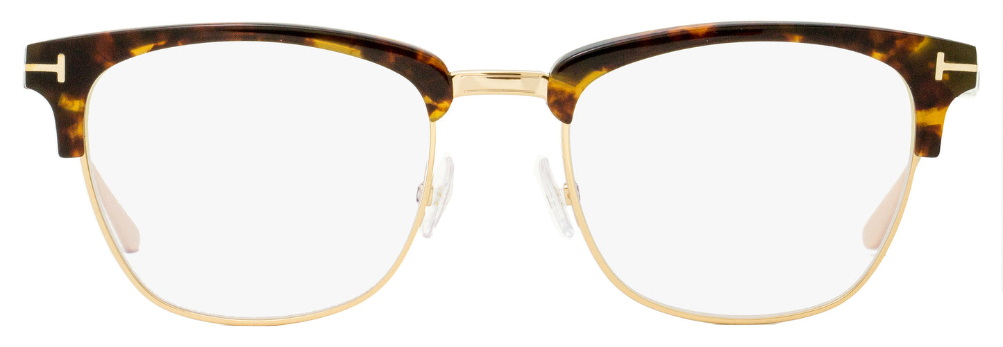 Tom Ford Titanium Eyeglasses TF5590B 055 Vintage Havana/Gold 50mm FT5590