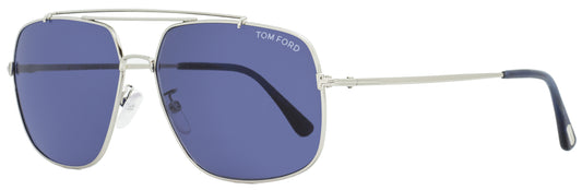 Tom Ford Rectangular Sunglasses TF561K 16V Palladium/Black 61mm FT0561