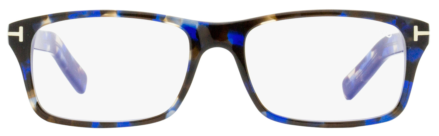 Tom Ford Blue Block Eyeglasses TF5663B 056 Blue Havana 55mm FT5663