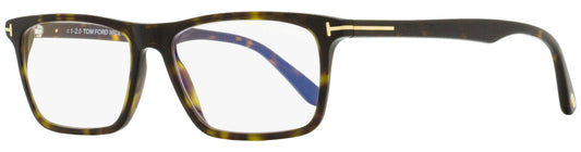 Tom Ford Blue Block Eyeglasses TF5681B 052 Dark Havana 56mm FT5681