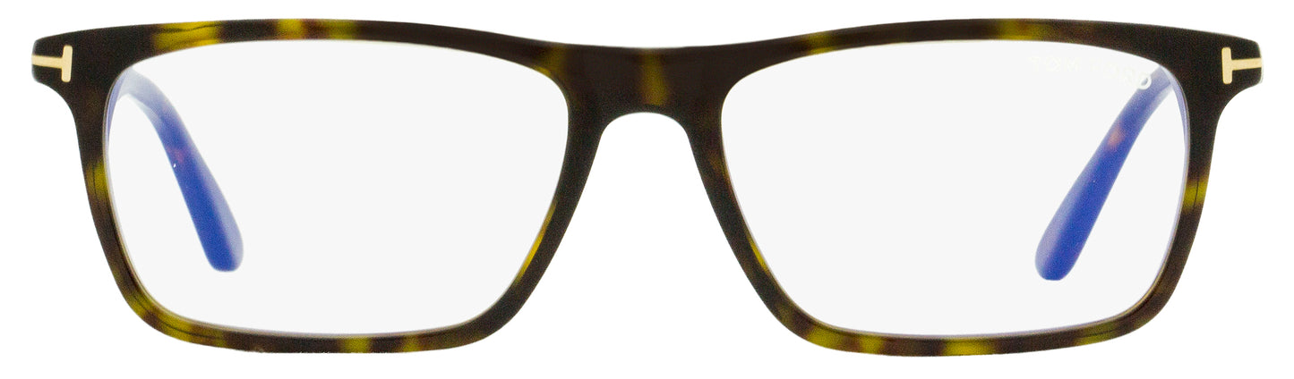 Tom Ford Blue Block Eyeglasses TF5681B 052 Dark Havana 56mm FT5681