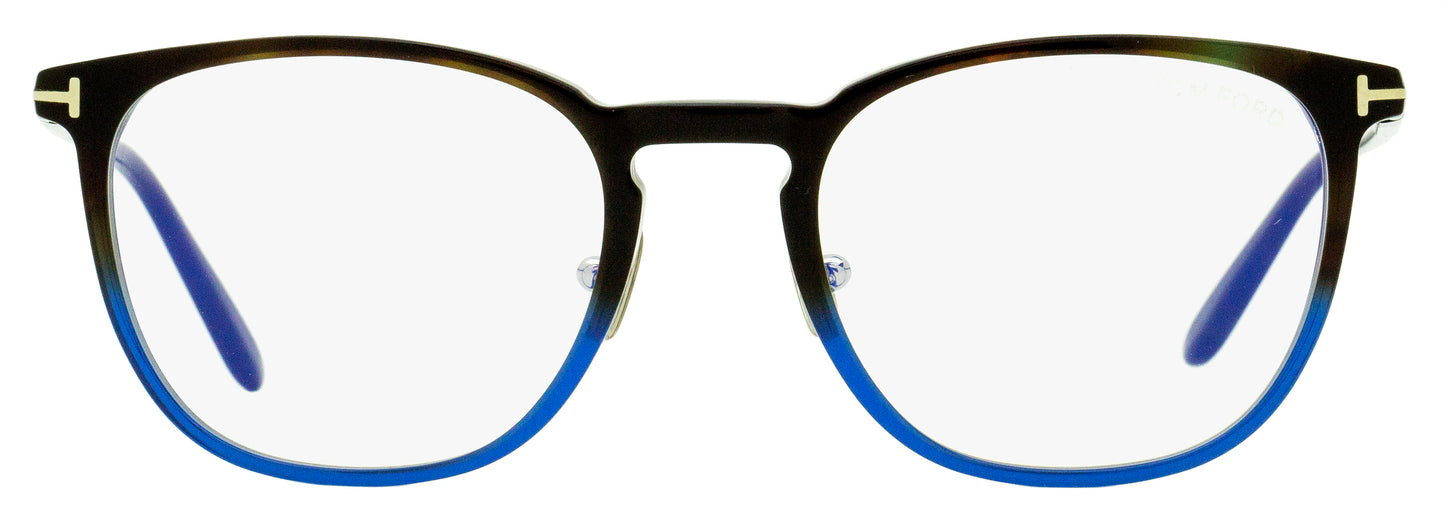 Tom Ford TF5700B Blue Block Eyeglasses 055 Havana/Blue 54mm FT5700