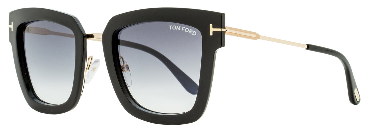 Tom Ford Lara Sunglasses Tom Ford Square Sunglasses TF573 Lara-02 74F Powder Pink  main image 4