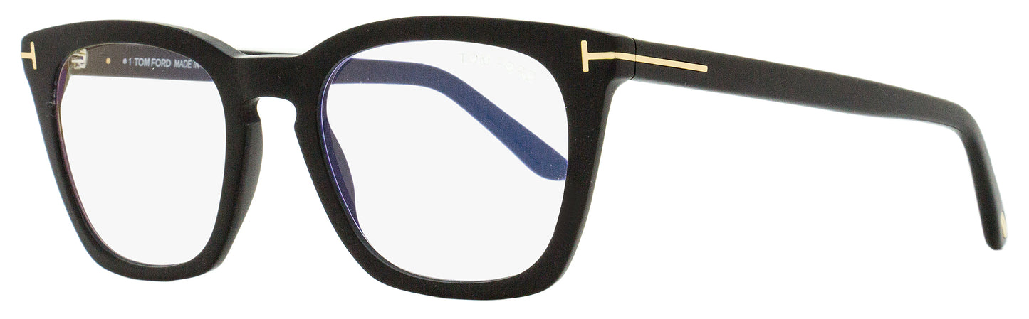 Tom Ford TF5736B Blue Block Eyeglasses 001 Black 50mm FT5736