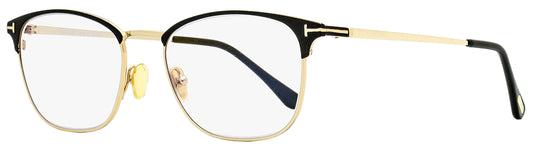 Tom Ford Blue Block Eyeglasses TF5750B 001 Gold/Black 52mm FT5750