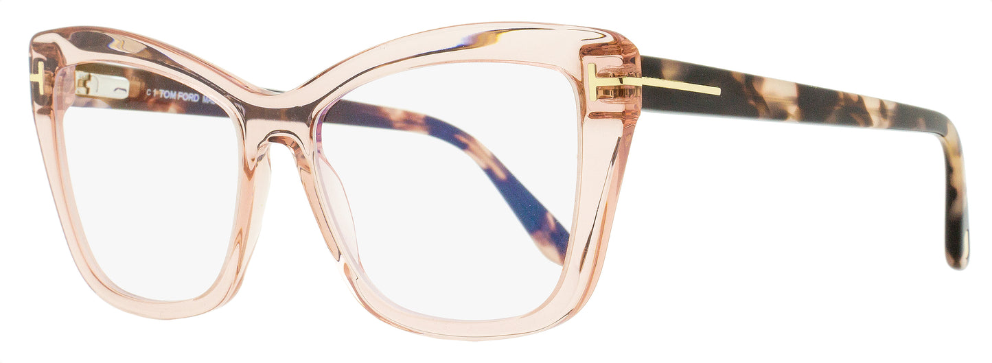 Tom Ford Blue Block Eyeglasses TF5826B 072 Pink 55mm FT5826