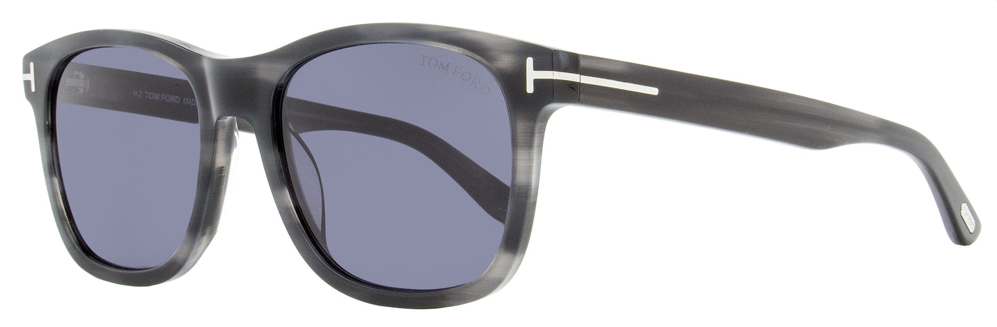 Tom Ford Eric-02 Sunglasses TF595 20A Gray Horn 55mm FT0595