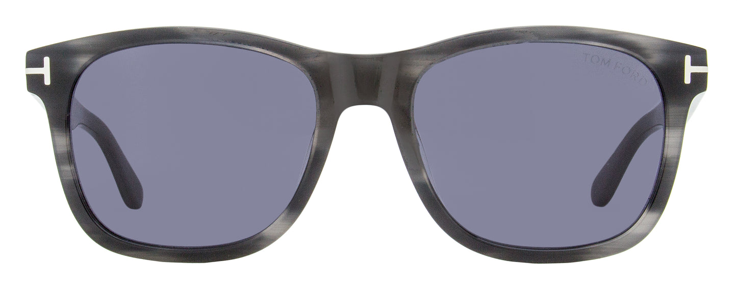 Tom Ford Eric-02 Sunglasses TF595 20A Gray Horn 55mm FT0595