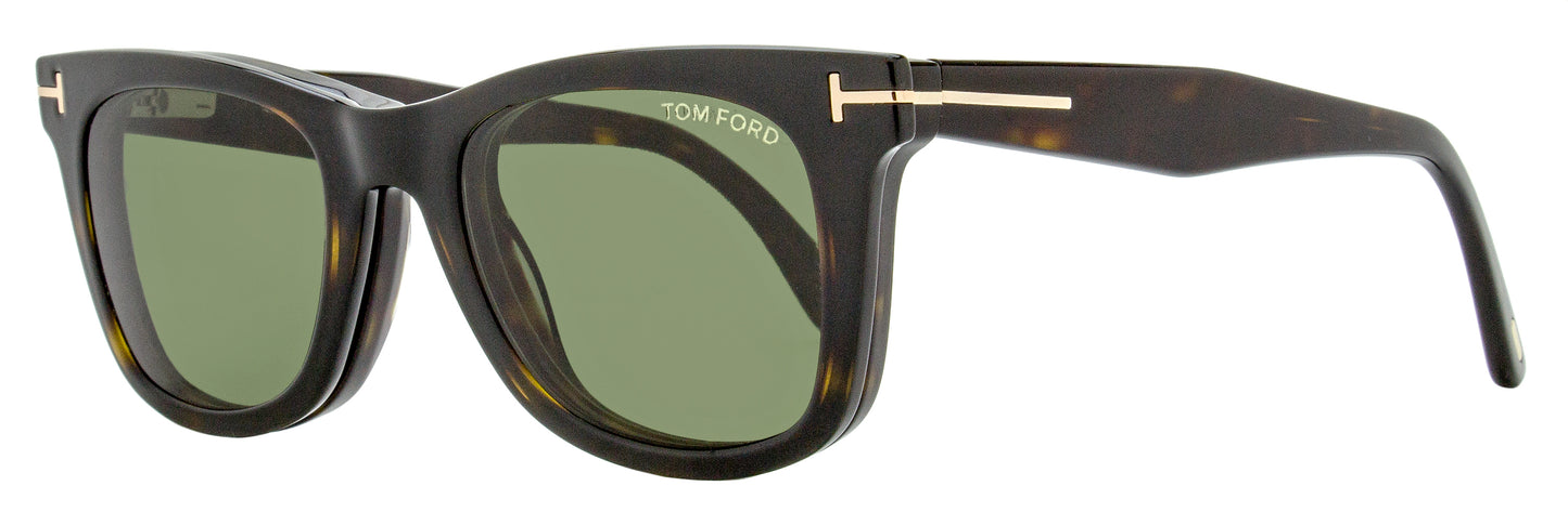 Tom Ford Magnetic Clip-on Eyeglasses TF5970-B 052 Dark Havana 50mm FT5970