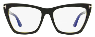 Tom Ford Magnetic Clip-on Eyeglasses TF5971-B 001 Black 54mm FT5971