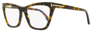 Tom Ford Magnetic Clip-on Eyeglasses TF5971-B 052 Dark Havana 54mm FT5971