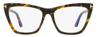 Tom Ford Magnetic Clip-on Eyeglasses TF5971-B 052 Dark Havana 54mm FT5971
