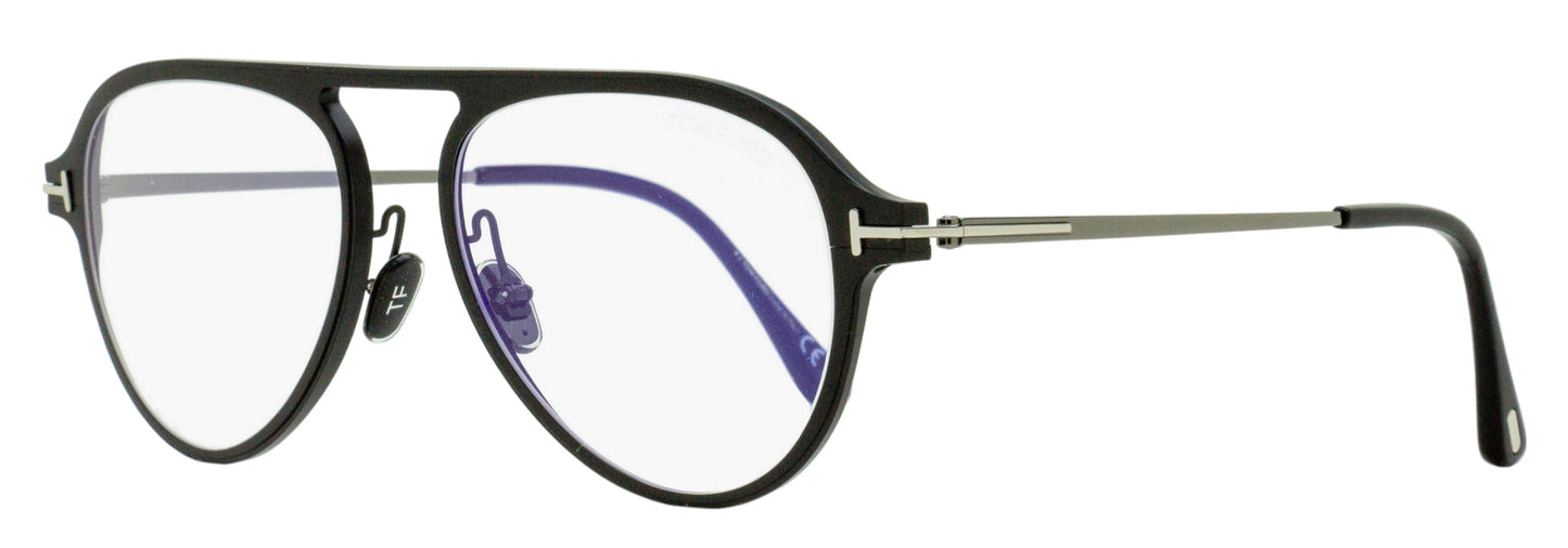 Tom Ford Magnesium Pilot Eyeglasses TF5972-B 005 Matte Black 54mm FT5972