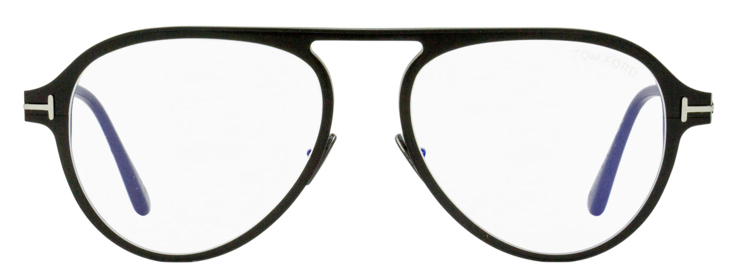 Tom Ford Magnesium Pilot Eyeglasses TF5972-B 005 Matte Black 54mm FT5972