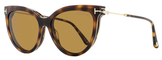 Tom Ford Magnetic Clip-on Eyeglasses TF5994-B 052 Dark Havana 56mm FT5994