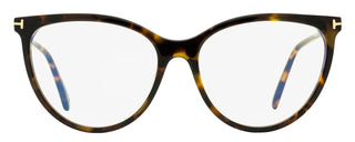 Tom Ford Magnetic Clip-on Eyeglasses TF5994-B 052 Dark Havana 56mm FT5994
