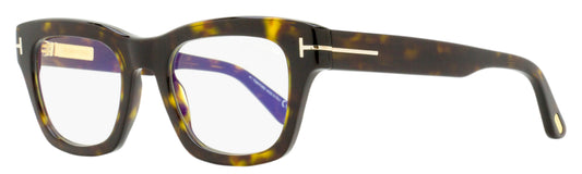 Tom Ford Blue Block Signature Eyeglasses TF6036-B 052 Dark Havana 52mm FT6036