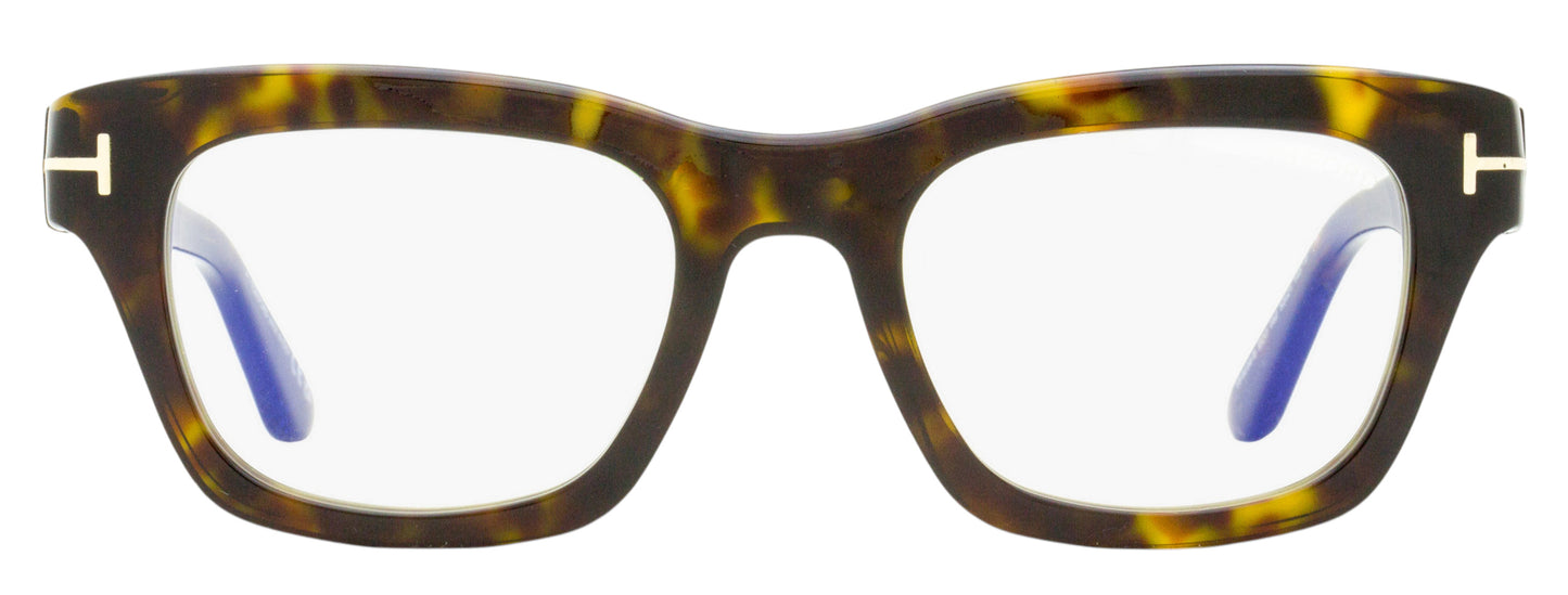 Tom Ford Blue Block Signature Eyeglasses TF6036-B 052 Dark Havana 52mm FT6036