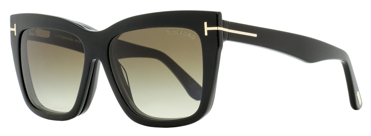 Tom Ford Magnetic Clip-on Eyeglasses TF6069-B 001 Black 54mm FT6069