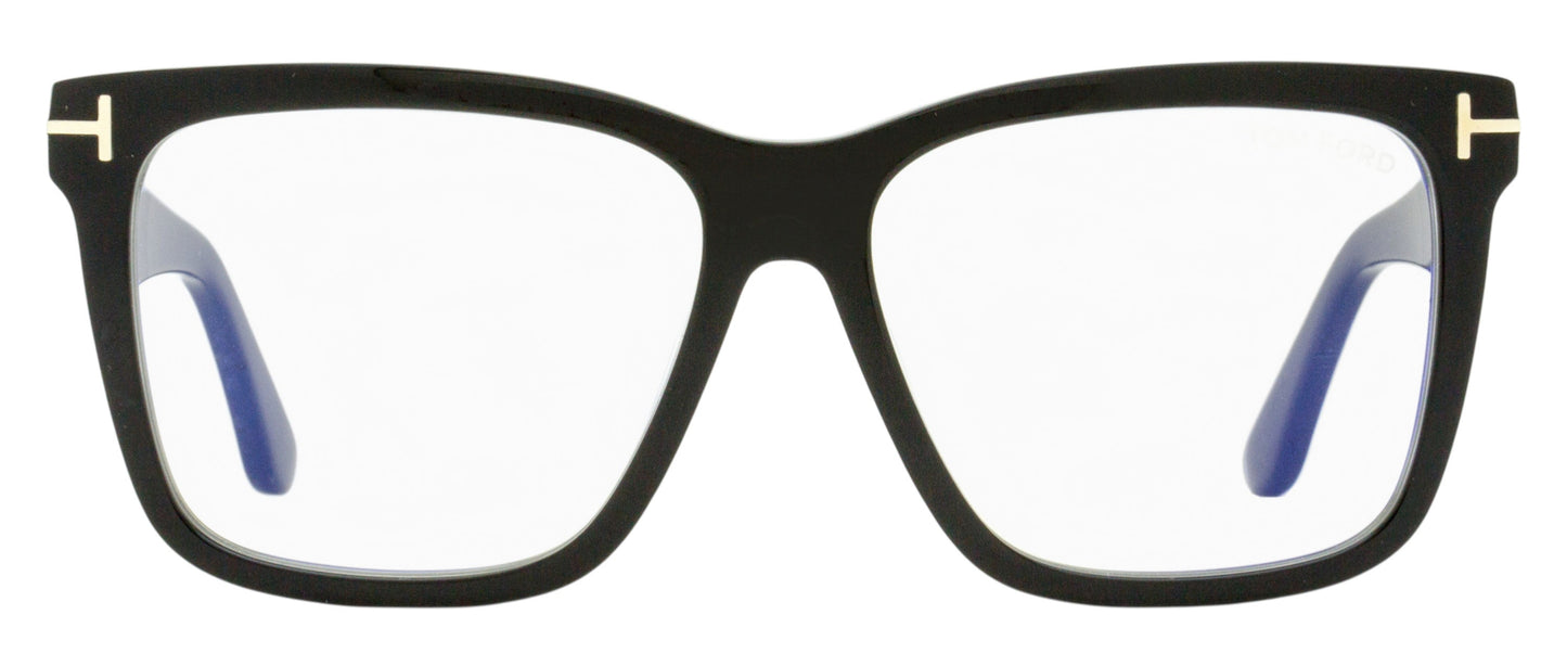 Tom Ford Magnetic Clip-on Eyeglasses TF6069-B 001 Black 54mm FT6069