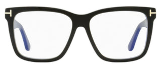 Tom Ford Magnetic Clip-on Eyeglasses TF6069-B 001 Black 54mm FT6069