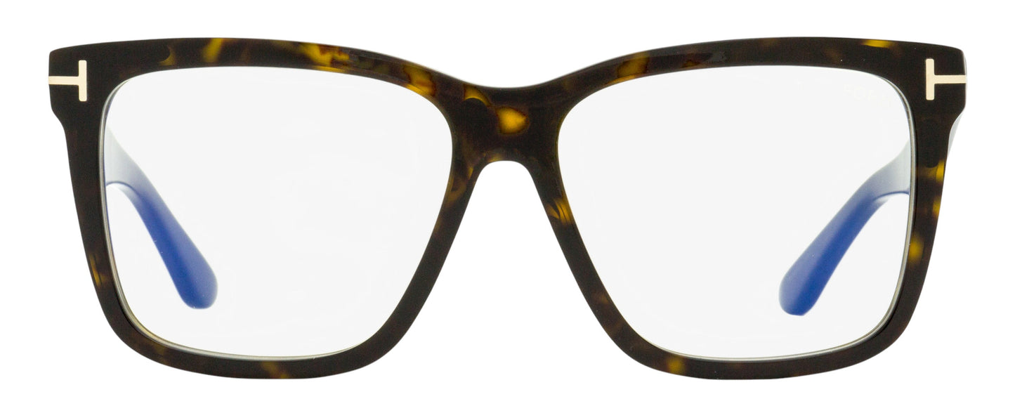 Tom Ford Magnetic Clip-on Eyeglasses TF6069-B 052 Dark Havana 54mm FT6069