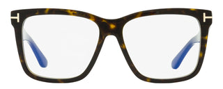 Tom Ford Magnetic Clip-on Eyeglasses TF6069-B 052 Dark Havana 54mm FT6069