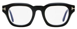 Tom Ford Soft Square Eyeglasses TF6083B 001 Black 48mm