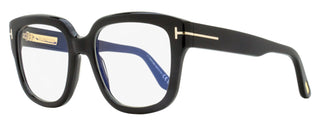 Tom Ford Large Square Eyeglasses TF6094B 001 Black 54mm