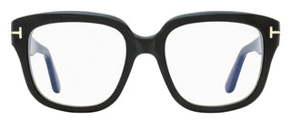 Tom Ford Large Square Eyeglasses TF6094B 001 Black 54mm