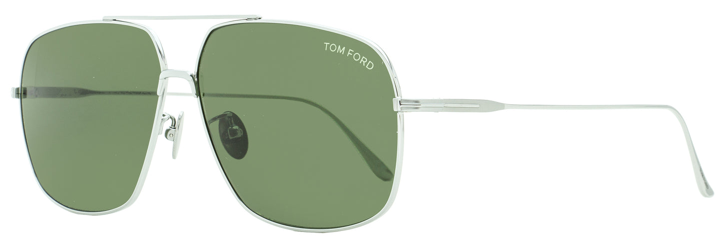 Tom Ford Navigator Sunglasses TF746D John-02 16N Palladium 63mm FT0746