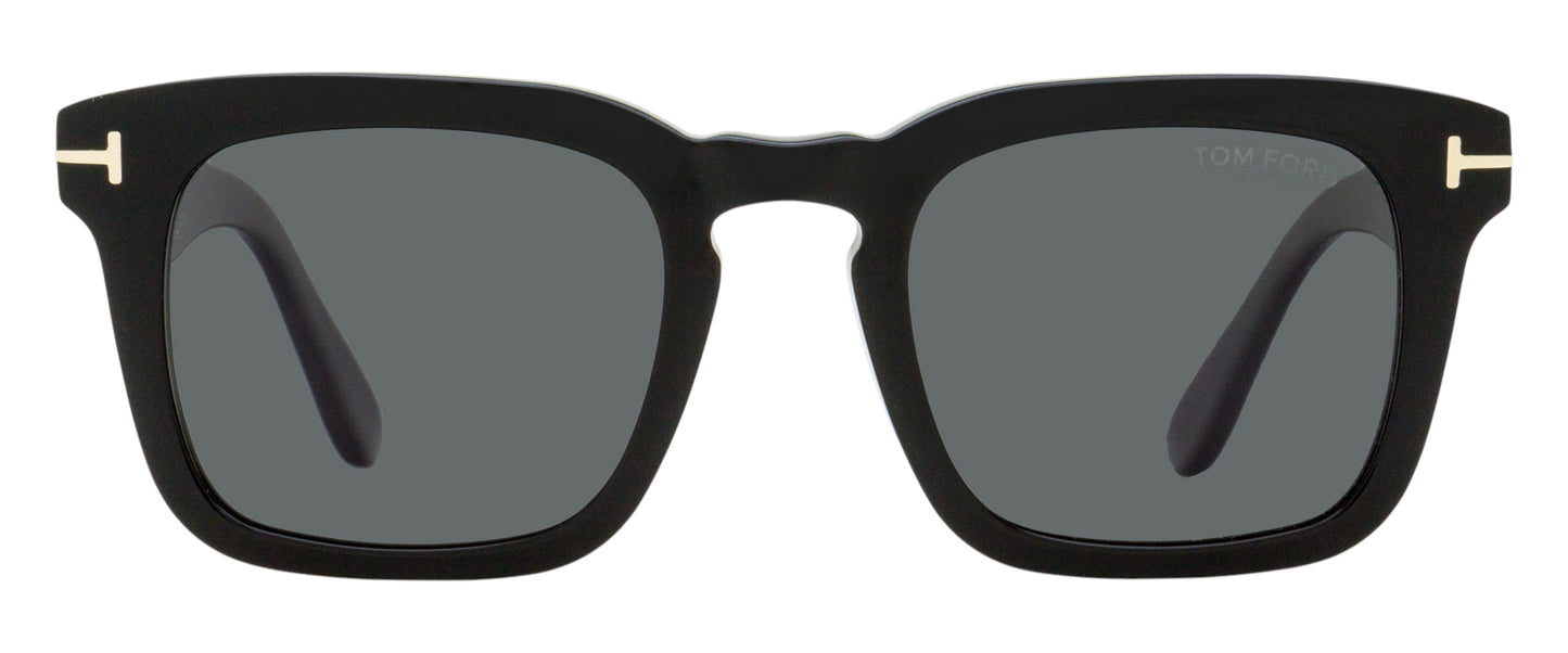 Tom Ford Dax Polarized Sunglasses TF751 01D Black 50mm FT0751
