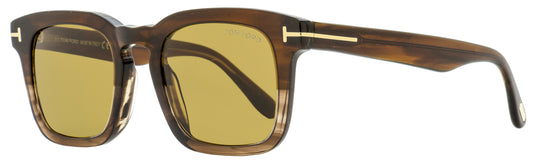 Tom Ford TF751 Dax Sunglasses 55E Brown Melange 50mm FT0751