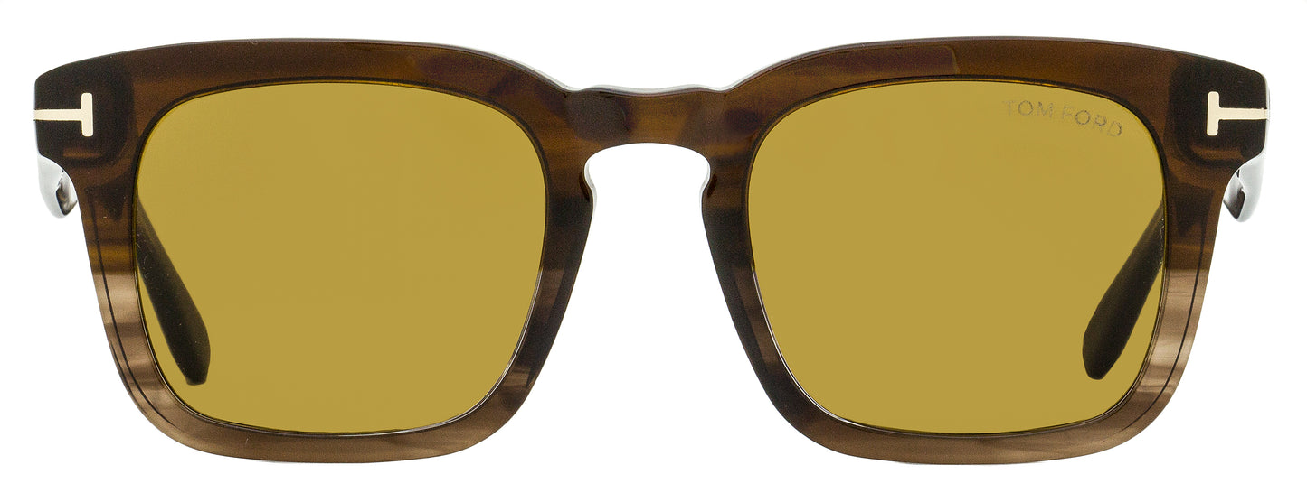 Tom Ford TF751 Dax Sunglasses 55E Brown Melange 50mm FT0751