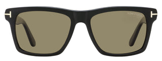 Tom Ford Buckley-02 Polarized Sunglasses TF906 01H Black 56mm FT0906