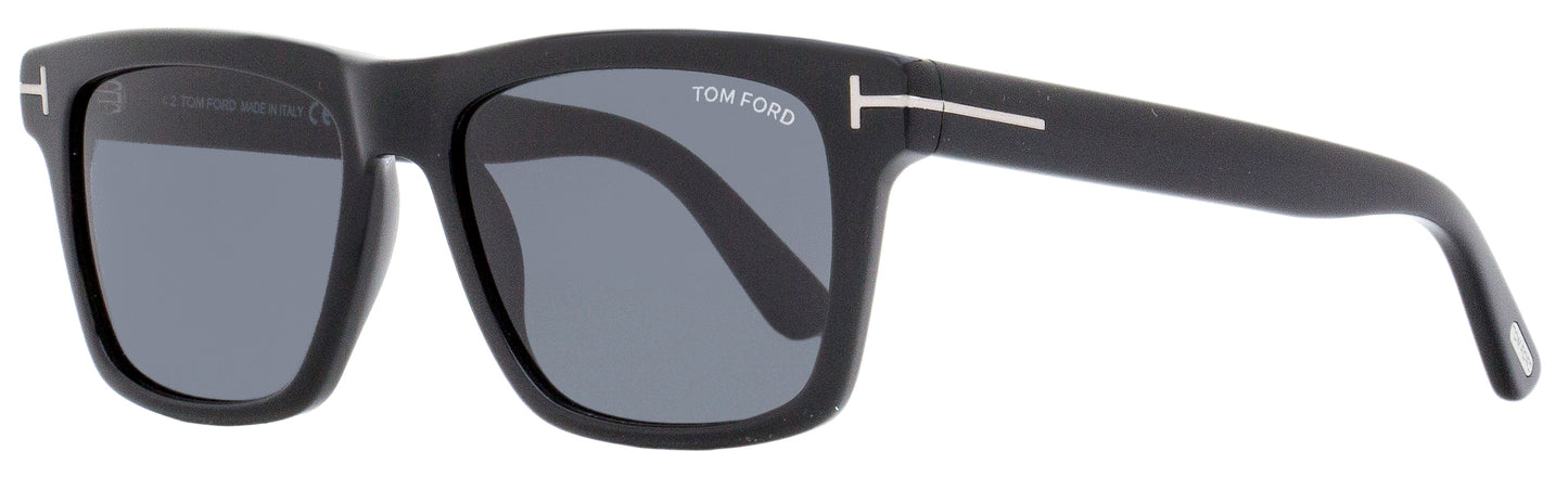 Tom Ford Rectangular Sunglasses TF906N Buckley-02 01A Black 56mm FT0906