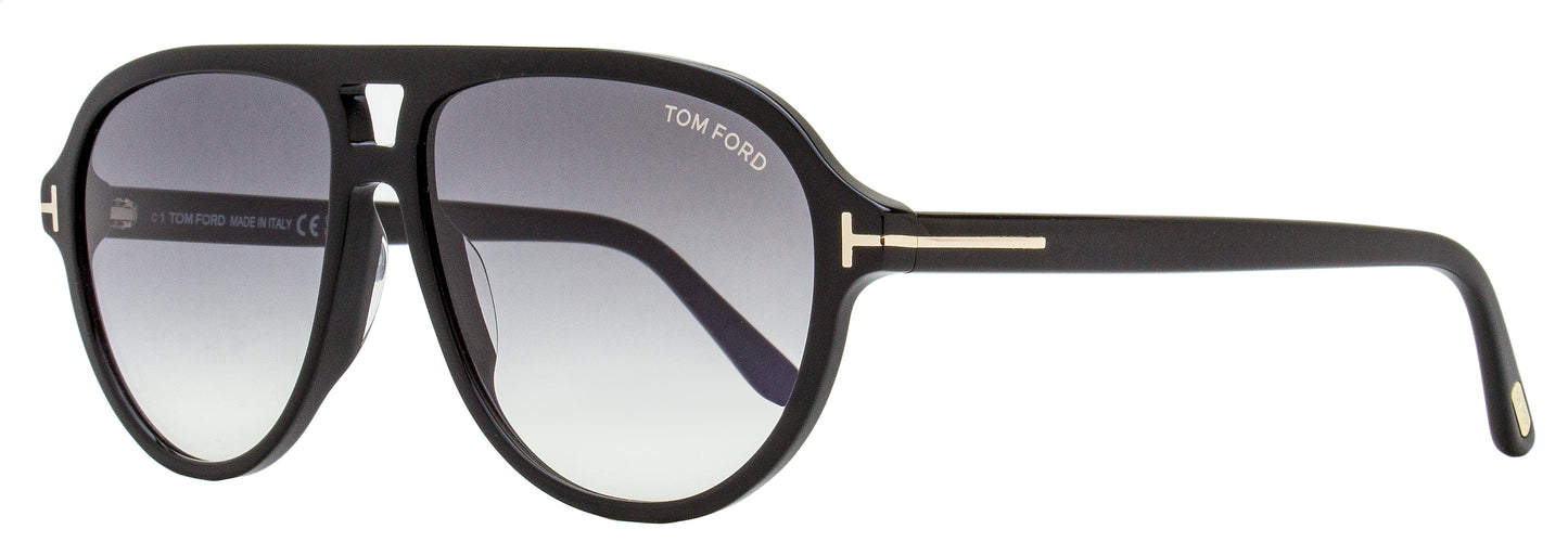 Tom Ford Jeffrey Sunglasses TF932 01B Black 59mm FT932