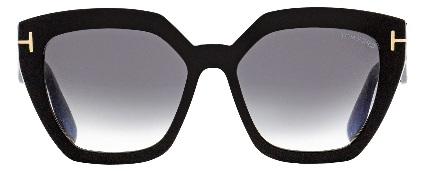 Tom Ford Square Sunglasses TF939 Phoebe 01B Black 56mm FT0939