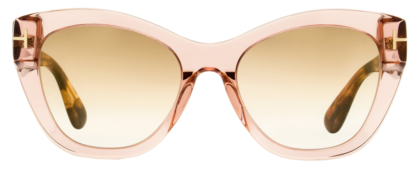 Tom Ford Butterfly Sunglasses TF940 Cara 72G Pink 56mm FT0940