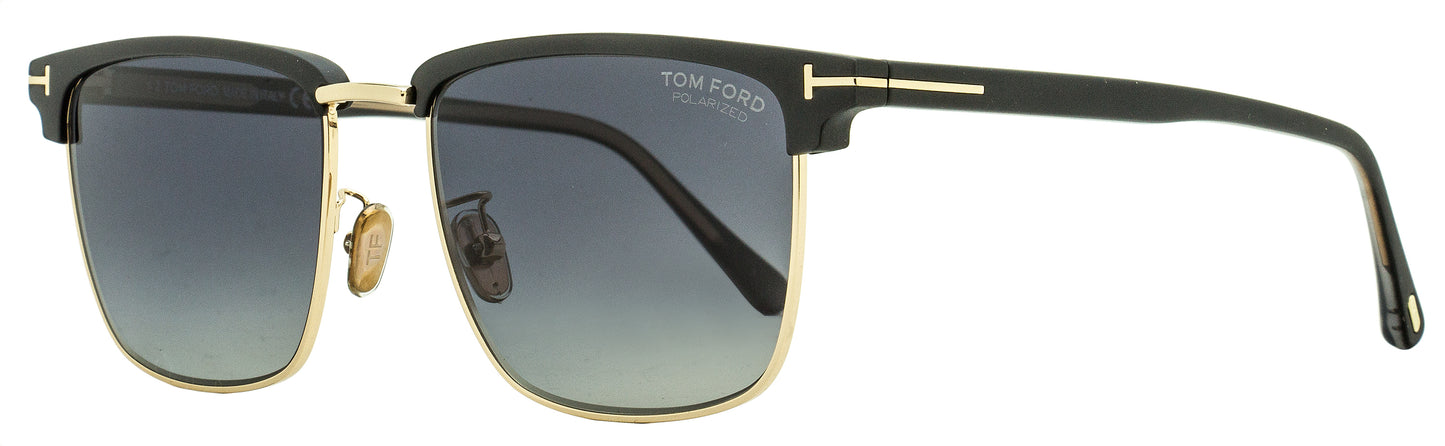 Tom Ford Hudson-02 Sunglasses TF997H 02D Matte Black/Gold 55mm FT0997