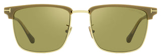 Tom Ford Hudson-02 Sunglasses TF997H 52L Matte Tan/Gold 55mm FT0997