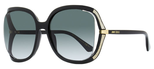 Jimmy Choo Butterfly Tilda /G Sunglasses 8079O Black 60mm