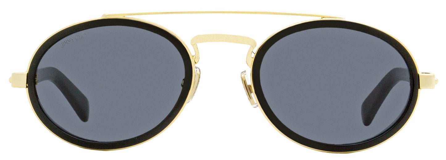 Jimmy Choo Oval Sunglasses Tonie/S 2M2IR Black/Gold 51mm